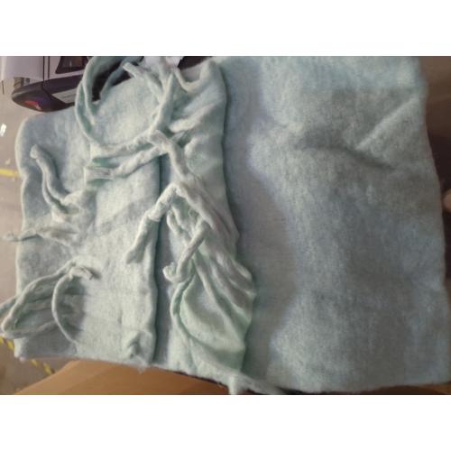 HEAVYSEVEN Large Long Soft Thick Mohair Wool Shawl Scarf Winter Warm Luxury Wrap scarves