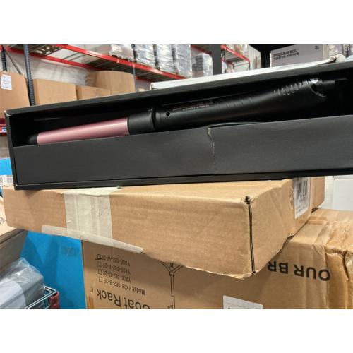 Wavytalk Rotating Curling Iron, Curl Cycle, 1 Inch Automatic Curling Wand for Long Hair, Get Effortless Beach Waves with Self Spinning Barrel up to 430°F with Home Button, Dual Voltage, Rose Gold