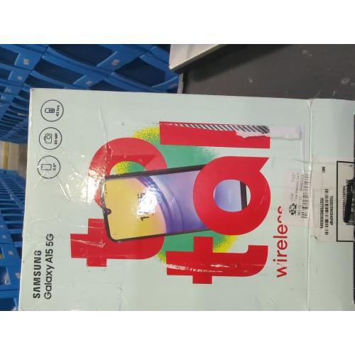 Total Wireless Samsung Galaxy A15, 64GB, 5G, Black - Prepaid ...