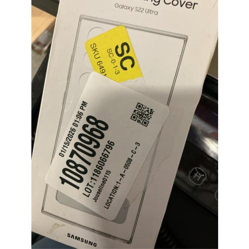 Samsung Official Clear Standing Cover for Samsung Galaxy S22 Ultra - Clear