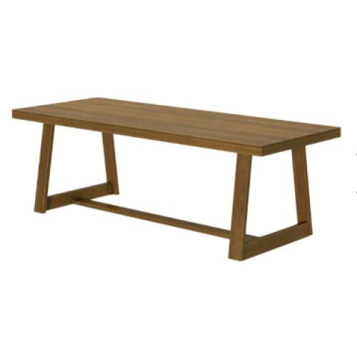 Classic Dining Table Pecan Brown