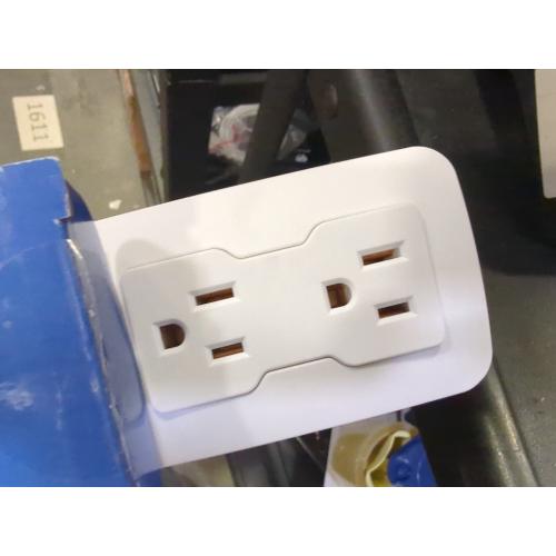 Size 22-34 EZ Outlet Electrical Outlet Extender: Access Hard-to-Reach Outlets! For Use Behind Couches, Nightstands, Desks, etc. USB-A, USB-C, two AC outlets. Extends 22-34. Safety Certified!