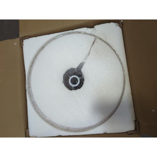 Rustic Southwestern Jug Table Lamp 20'' Tall White Clay Pot Ceramic Table Lamp Tapered Fabric Shade Bedside Nightstand for Living Room Bedroom House Office Entryway (001)