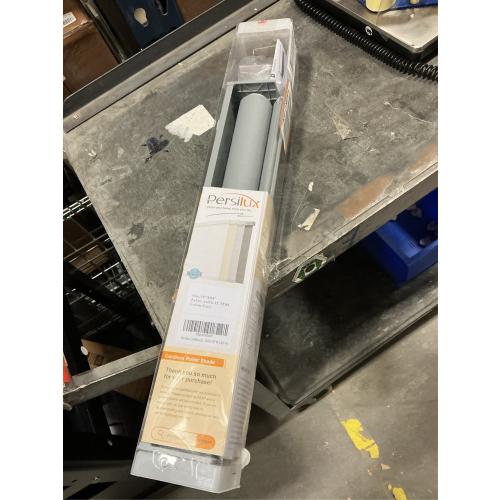 Persilux Blackout Roller Blinds for Windows, Cordless Free-Stop Roller Shades with Valance, Thermal Insulated Fabric Window Blinds, UV Protection Shades for Home and Bedroom (Grey,16 W x 64 H)