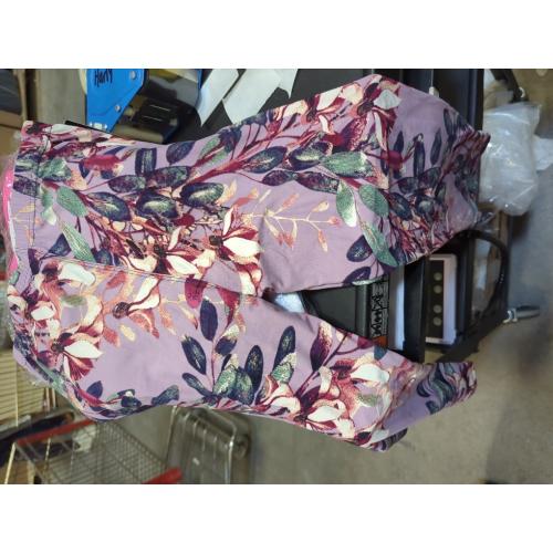 One size Leggings Depot High Waisted Floral & Space Print Leggings for Women