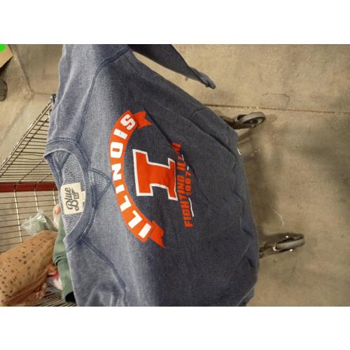 Blue 84 NCAA womens Ncaa Officially Licensed Women's Crewneck Sweatshirt Burnout Vintage Scholar