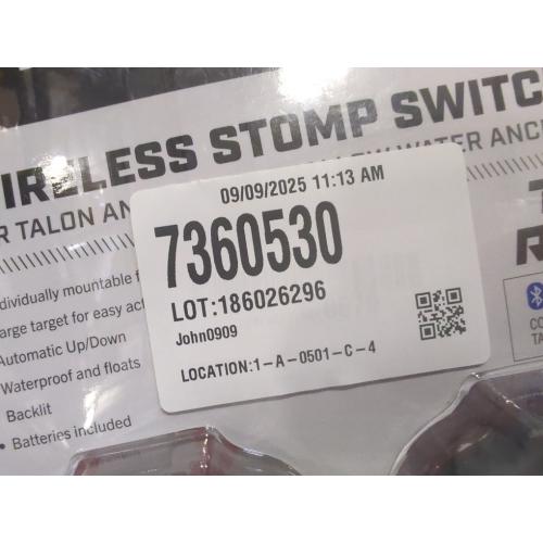 Minn Kota Raptor/Talon Wireless Stomp Switch
