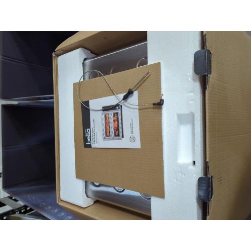 Silver Stainless Steel DoubleUp Oven with Probe Thermometer by bella PRO