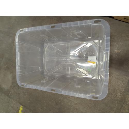 Project Source Commander Large 27-Gallon s (108-Quart) Clear Heavy Duty Tote