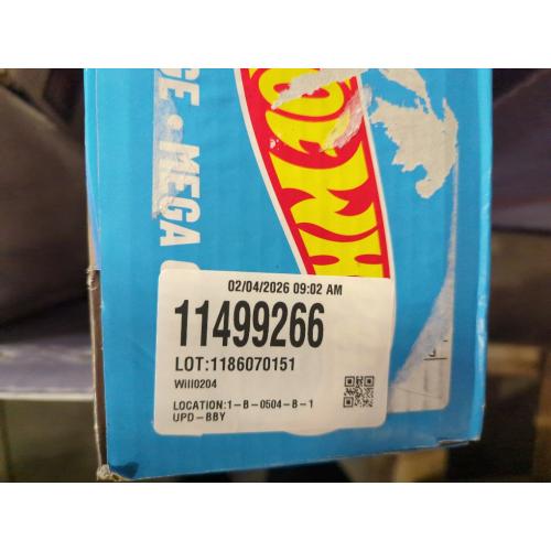 Color blue/orange Hot Wheels - City 50 Mega Garage - Blue/Orange