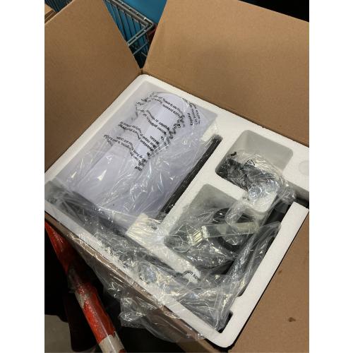 Floor Lamp with Linen Shade, Dimmable Tall Standing Lamp with Remote Control & 3 Color Temperatures, Modern Floor Lamps for Living Room Bedroom Office Corner, 9W LED Bulb Included