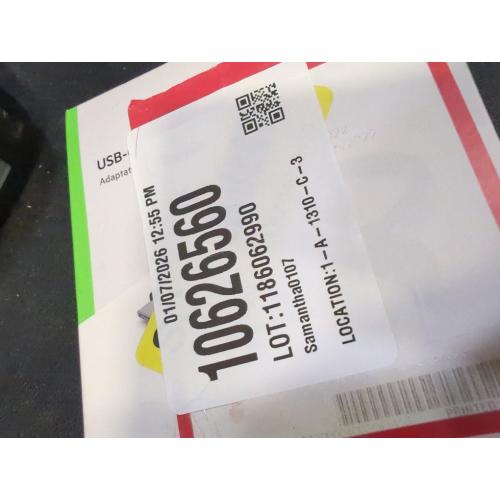 Belkin USB-C To Ethernet   Charge Adapter - Gigabit Ethernet Port Compatible with USB-C Devices Black, INC001btBK