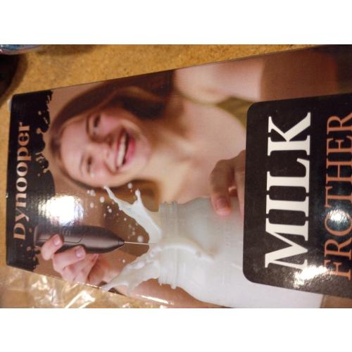 Milk Frother Handheld for Coffee (Foam Maker) Whisk Drink Mixer for Lattes, Cappuccino, Frappe, Matcha, Hot Chocolate