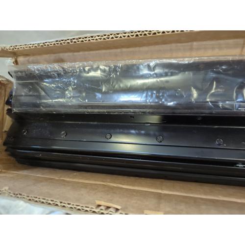 VEVOR Undermount Heavy Duty Drawer Slides, 16 24 32 40 Inch 260 lb Load Capacity Full Extension Ball Bearing Under Stair Cabinet Rails, Bottom Stair Cabinet Glides Track Runners(32inch, Black)