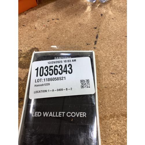 Samsung LED Wallet Cover EF-NG985 - Flip cover for cell phone - black - for Galaxy S20 , S20  5G