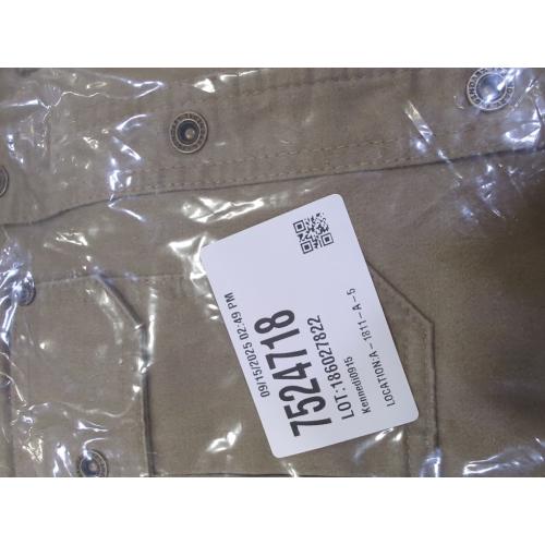 Twig Large Legendary Whitetails Men's Flannel Lined Shirt Jacket Waxed Cotton Water Resistant