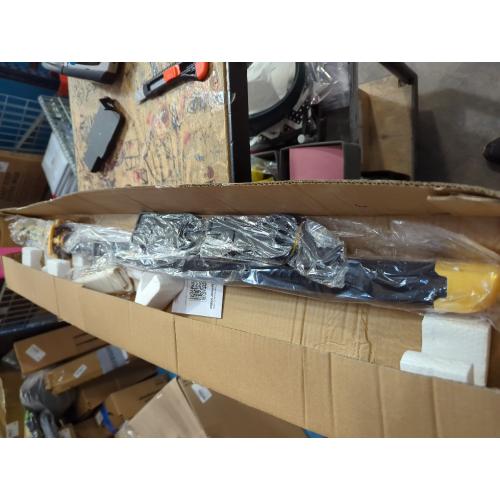 RENGENG Light Up Sword, 40 Inches Rechargeable Plastic Replica with Belt & Stand, Sword with Original Texture