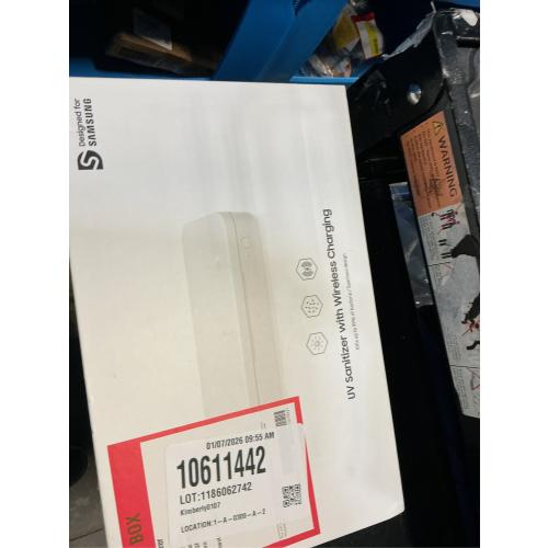Samsung Electronics Qi Wireless Charger UV Sanitizer GP-TOU020SACWU - White
