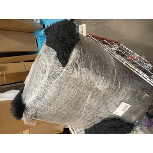 GarveeHome 9x12 Fluffy Area Rug- Shag Area Rug for Living Room, Shaggy Large Indoor Thick Living Room Carpet with Non-Slip Backing, Soft Plush Fuzzy Carpet for Bedroom, 9x12, Black