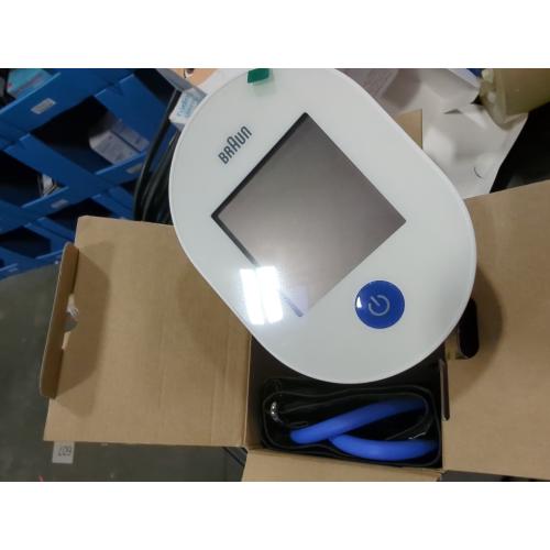 Braun ExactFit™ 2 Blood Pressure Monitor for Home Use - Accurate Blood Pressure Machine, Color-Coded Results, Large Display BP Monitor, Universal Upper Arm Cuff, 30 Memory Slots