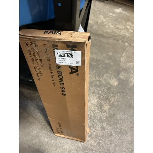 KATA Bone Meat Saw for Butchering: 20-Inch HackSaw Butcher Saw for Deer-Meat & Bone Cutting with SK5 Blade - Handsaws for Butchering at Home, Meat Processing, Processed Livestock and Game