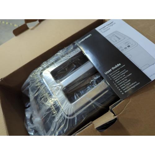 850 W 2-Slice Stainless Steel Wide Slot Toaster