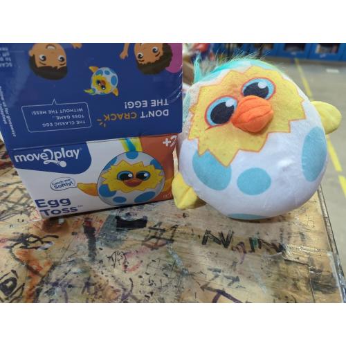 Move2Play, Egg Toss, Hilariously Wild and Fun Active Play Game | Gift for Kids & Toddlers | Boys & Girls Ages 3, 4, 5, 6, 7, 8  | Indoor/Outdoor Toy | Summer & Camping Fun