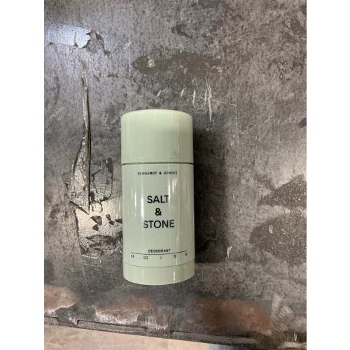 SALT & STONE Aluminum Free Deodorant | Extra Strength 48 Hour Protection for Women & Men | Made with Seaweed Extracts, Niacinamide & Prebiotics (Bergamot & Hinoki)