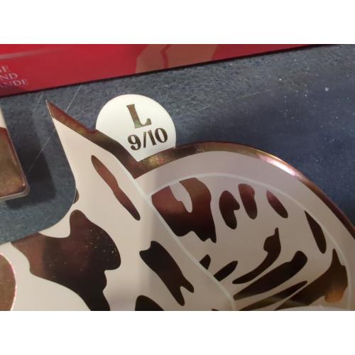 Size L 9/10 Color White ghost cowboy fuzzy slippers