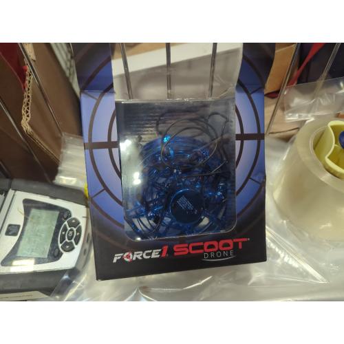 Color Blue Force1 Scoot Hand Operated Drone for Kids or Adults - Blue - Blue - 0.20 oz
