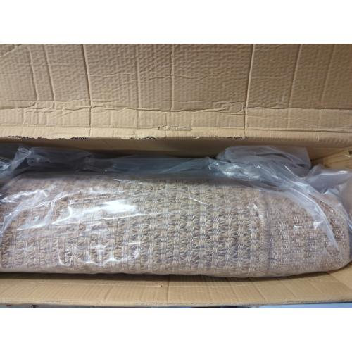 Easy Jute Rugs 9x12 Natural Color Living Room Indoor Outdoor Area Rug for Farmhouse Patio and Kitchen Rug High Traffic Washable Easy to Clean Solid Boho Woven Design Outside Carpet (9 x 12)