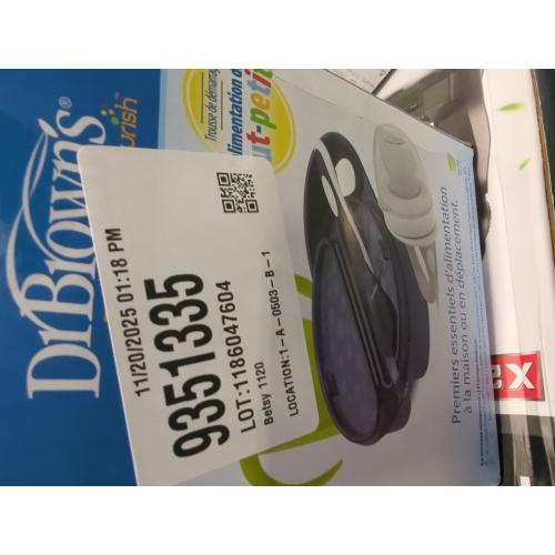 Dr. Brown's Toddler Feeding Starter Set, Travel Bundle with Cheers360 Spoutless Training Cup with Handles, 6m , 4 Piece