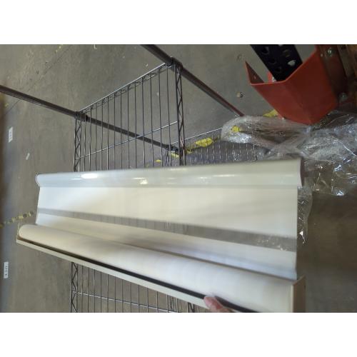 ZSHINE Day and Night Dual Layers Manual Safe Cordless Roller Blinds Shades Cloth Grain and Jacquard Series Suitable for Home, Office, Hotel, Club, Restaurant, Cinema Windows(Jacquard White)