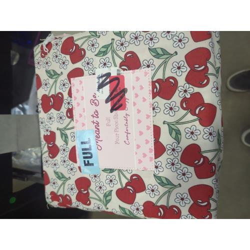 Meant To Be Cherry Full Four Piece Sheet Set