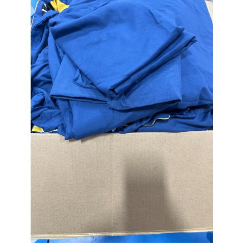 8 Pieces Bed in a Bag Stripe Comforter Set Queen Size,Patchwork Striped Comforter with Sheets Set Soft Microfiber Boho Bedding Sets (Blue Yellow)