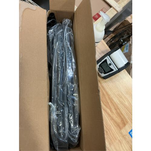 FLYBOX Laundry Hamper with Heavy Duty Steel Frame, 160 L Industrial Laundry Basket Cart with Wheels for Hotel, Home, Laundry Room, 17.72''L x 17.72''W x 30.91''H, Medium Grey Leather