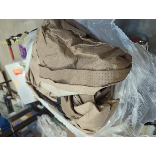 ULTCOVER Rectangular Patio Heavy Duty Table Cover - 600D Tough Canvas Waterproof Outdoor Dining Table and Chairs General Purpose Furniture Cover Size 88L x 62W x 28H inch