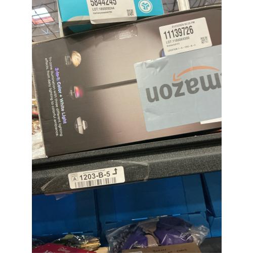 Govee Uplighter Floor Lamp for Living Room, RGBIC Ripple Projector, Floor Lamp for Bedroom, Compatible with SmartThings, Alexa, and Matter, LED Modern Corner Floor Light, Warm Cool White Standing Lamp