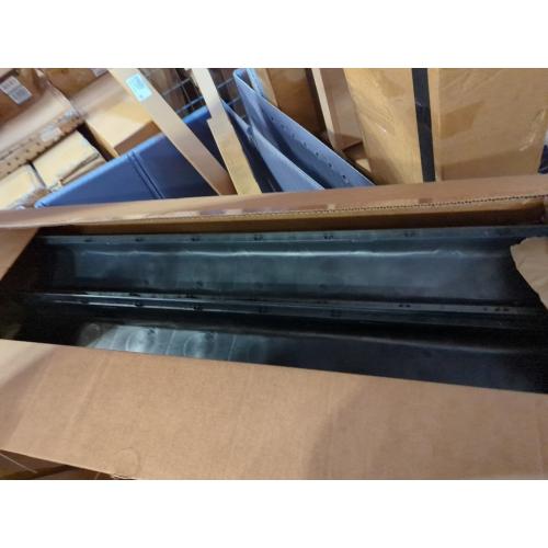 Vodaland - 4 Inch Trench Drain System with Grate - Black - Easy 2 (5 Pack)