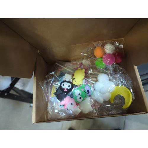 34 Pcs Cute Anime Cake Topper, Educatgame Kawaii Anime Cake Decorations Figures Set, Great for Theme Birthday Party Decoration Supplies