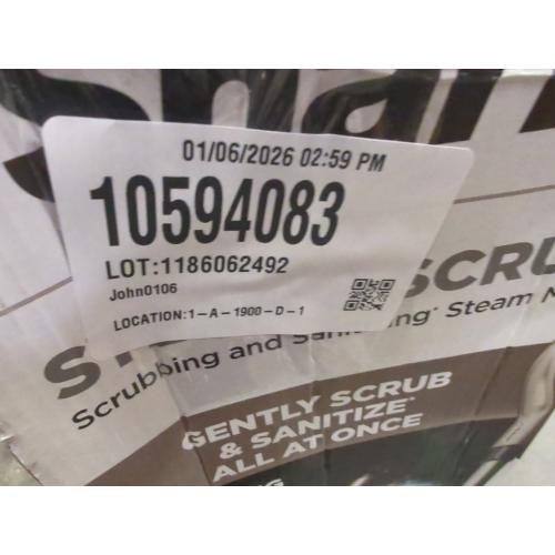 Shark® Steam & Scrub Steam Mop in Green/Silver