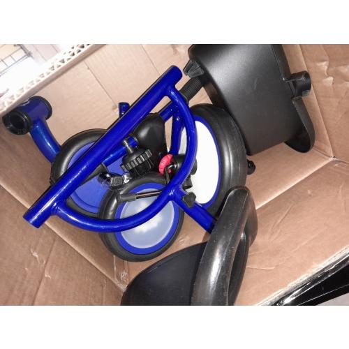 besrey Kids Tricycle with Flash Wheels for Ages 18 Months to 5 Years, Toddler Tricycle with Bell, Kids Tricycle, Gift for 2-5 Year Olds, Gift and Toy for Boys and Girls, Tricycle for Toddlers, Blue