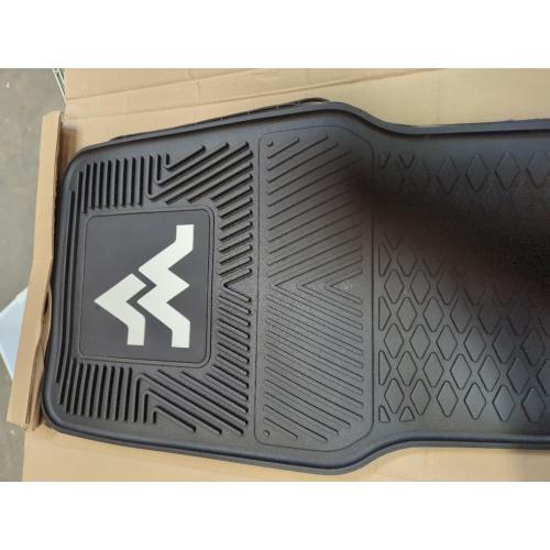 Fanmats West Virginia University Mountaineers Set of 4 Car Mats for Cars, SUV, Pickups - All Weather Protection, Deep Reservoir Design, Universal Fit - 3D NCAA Team Logo-29”x17” Front-14”x17”Rear Mat