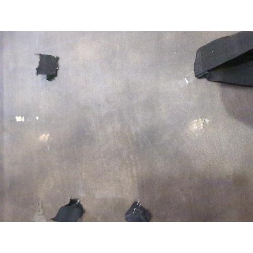 Black Wooden Dining Table for 4 People w/ Rubber Wood Legs Rectangular Table