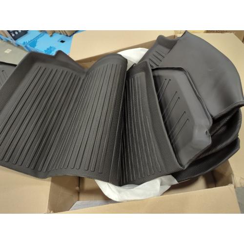 Floor Mats Fits for Tesla Model 3 2023-2018 - All Weather TPE Custom Fit Car Mats Floor Liners, Custom Fit, 3-Piece