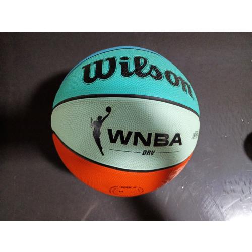 Wilson Size 6 NBA DRV Bright Basketball - Blue/Orange