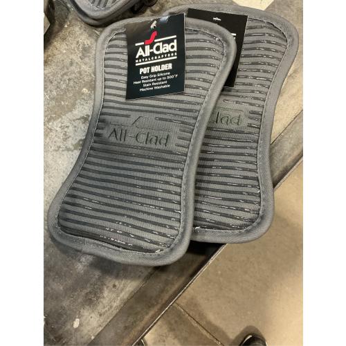All-Clad Cotton Pot Holder, 1-Pack, Pewter