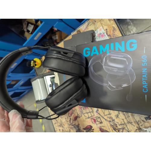 Wireless Gaming Headset for PC, PS5, PS4, Switch, Gaming Headset with Detachable Noise Cancelling Mic, 2.4GHz & Bluetooth 5.3 Dual Connection, 7.1 Surround Sound Black