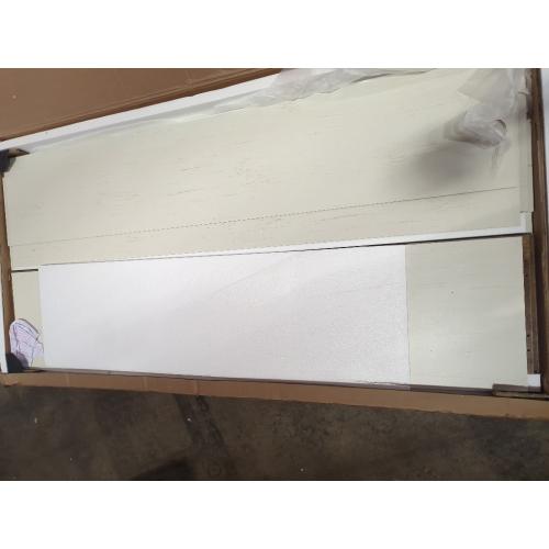 Wilkinson Farmhouse Queen Murphy Bed with Large Storage Drawer & Charging Station, White