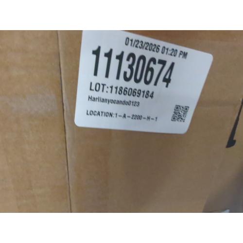 BestOffice | Ergonomic Office Chair | Mid-Back Swivel Desk Chair | Breathable Backrest & Lumbar Support | Adjustable Height | Sponge Seat | Rolling Wheels | Dark Black | for Adults & Women